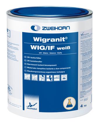 WIGRANIT 2K-MDF ISOLIERFÜLLER    <br/>P-398452TA4  IF WEISS 4 KG (VE2) title=